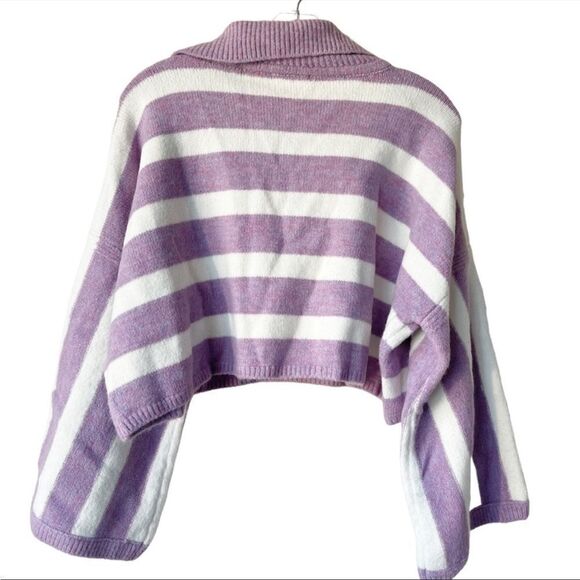 NWT for love and lemons Maude boxy crop sweater 1x - Picture 3 of 8